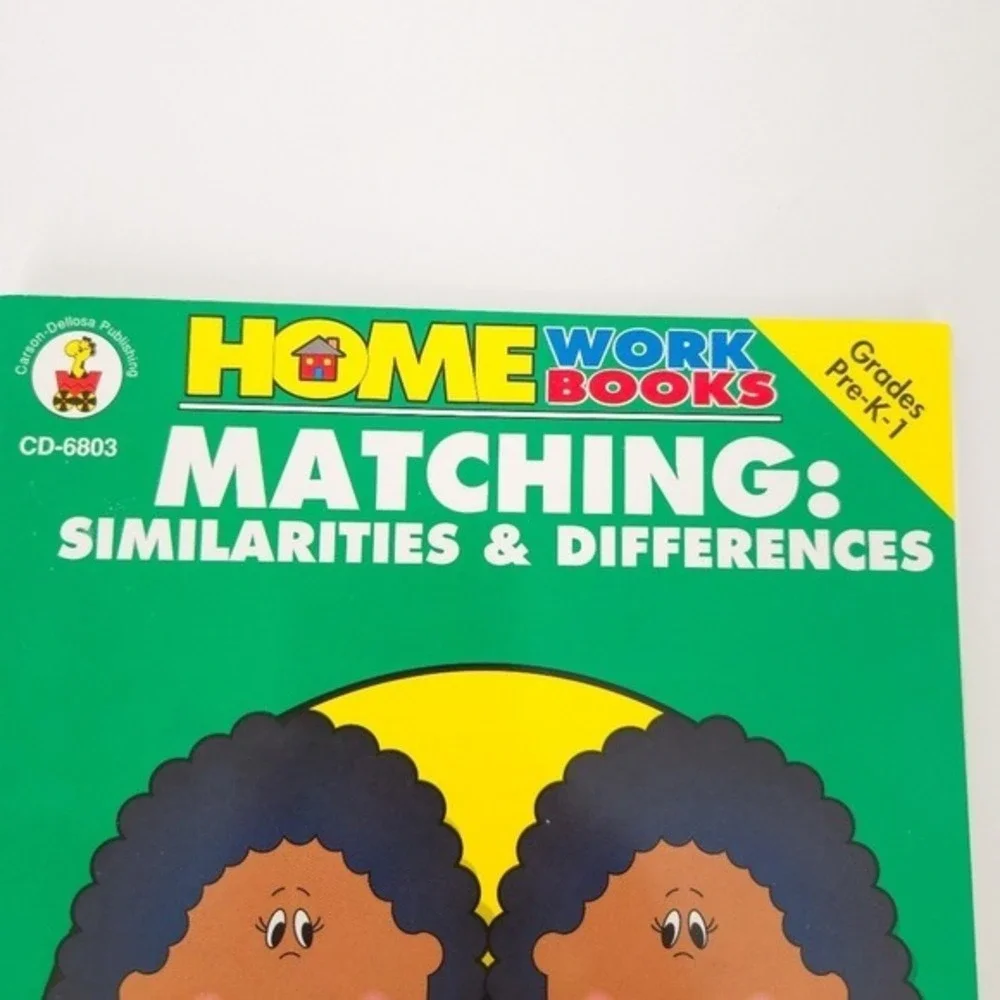 Pre-K Kindergarten Teaching Activity Books (Set of 3)- Matching, Puppets, Shapes